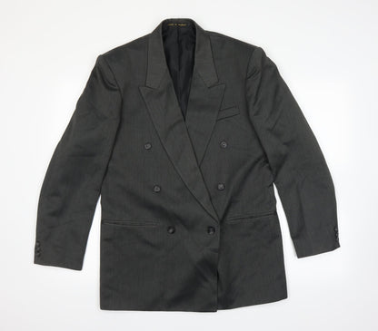 Additional front view of Flex men’s grey jacket suit jacket, size 40