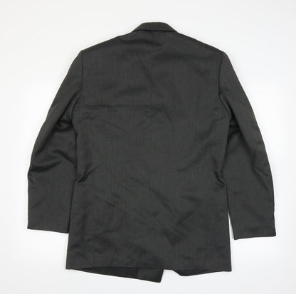Back view of Flex men’s grey jacket suit jacket, size 40