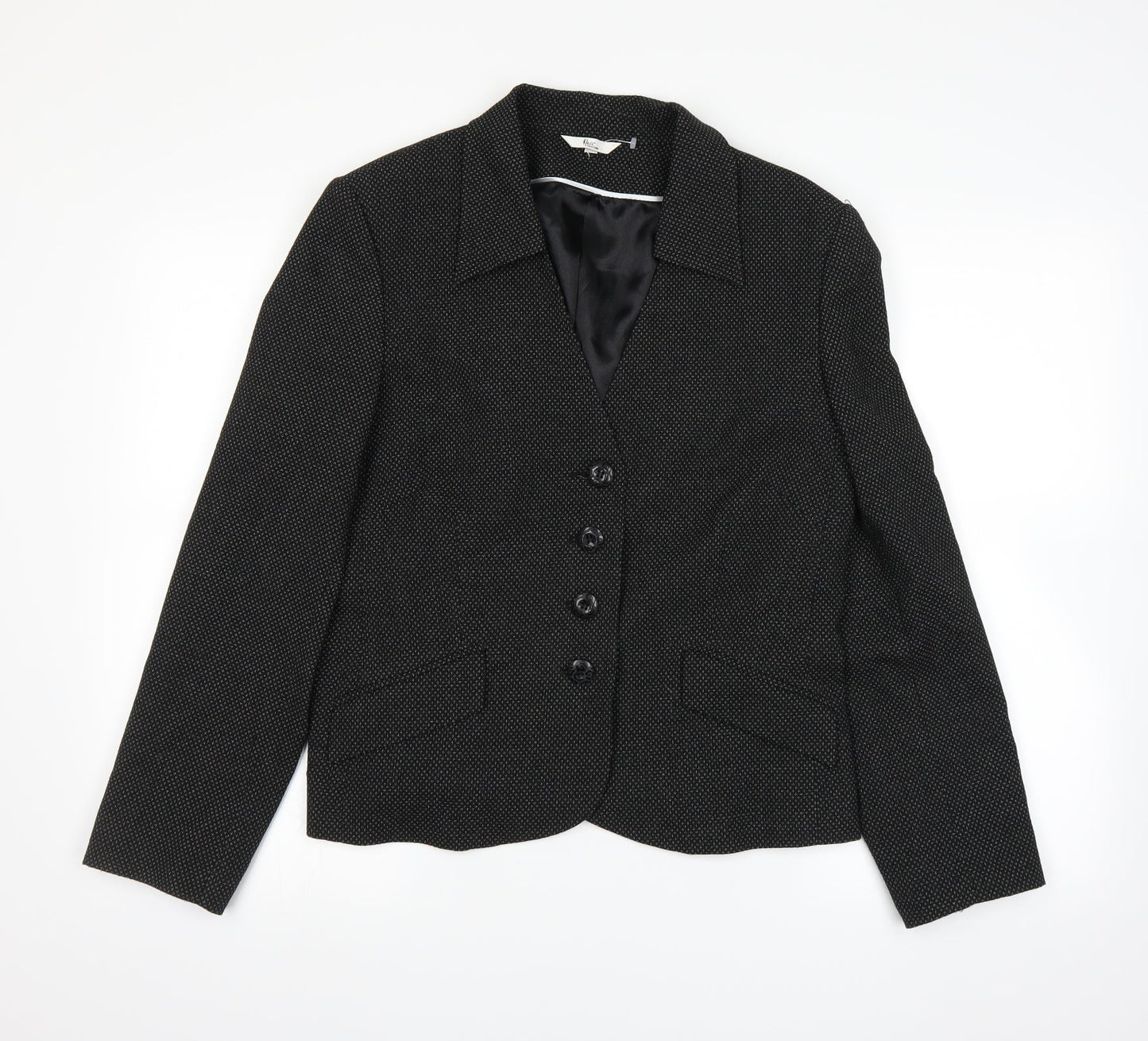 Klass Womens Black   Jacket  Size 16