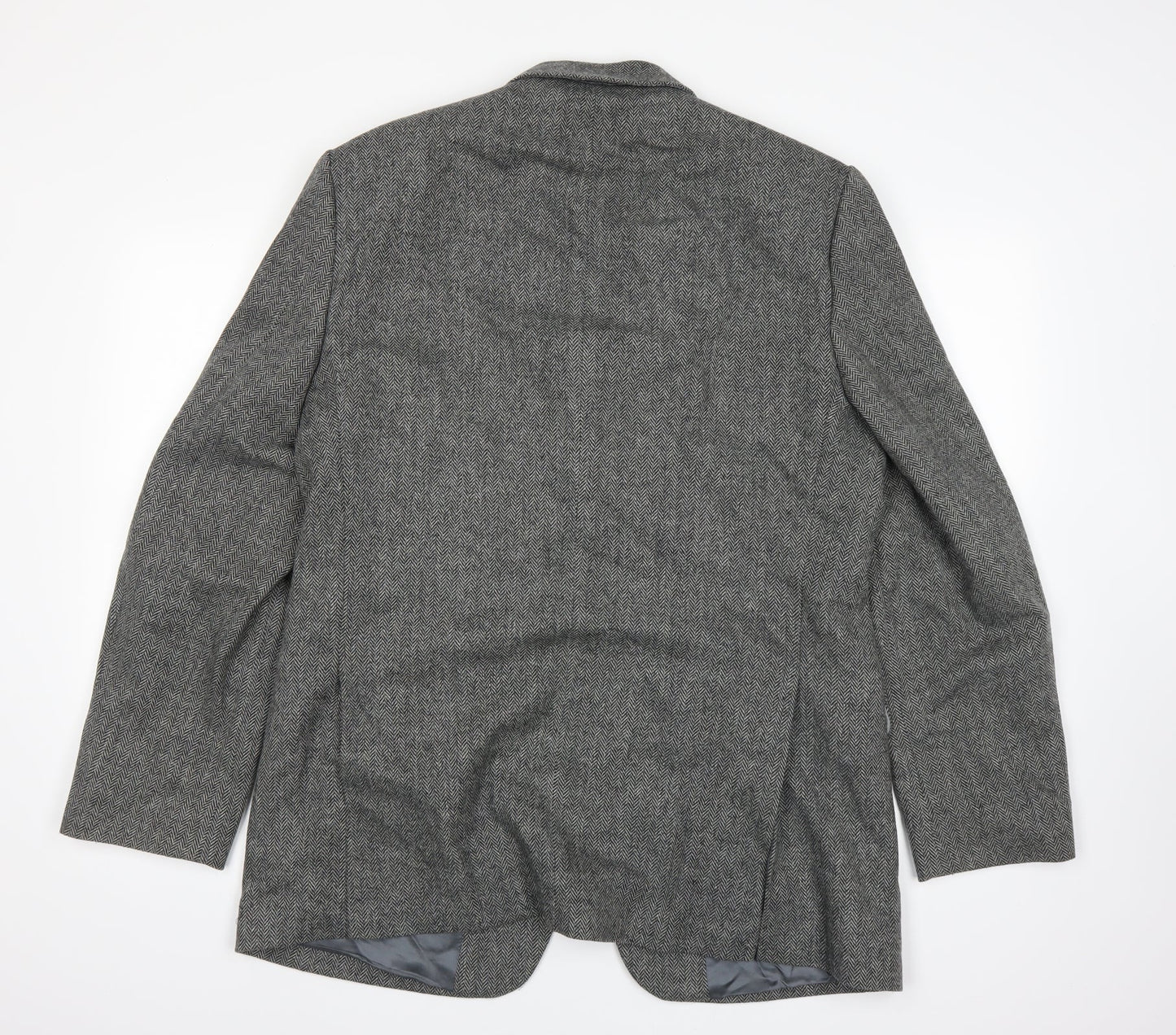 Wellington Mens Grey   Jacket Suit Jacket Size 40