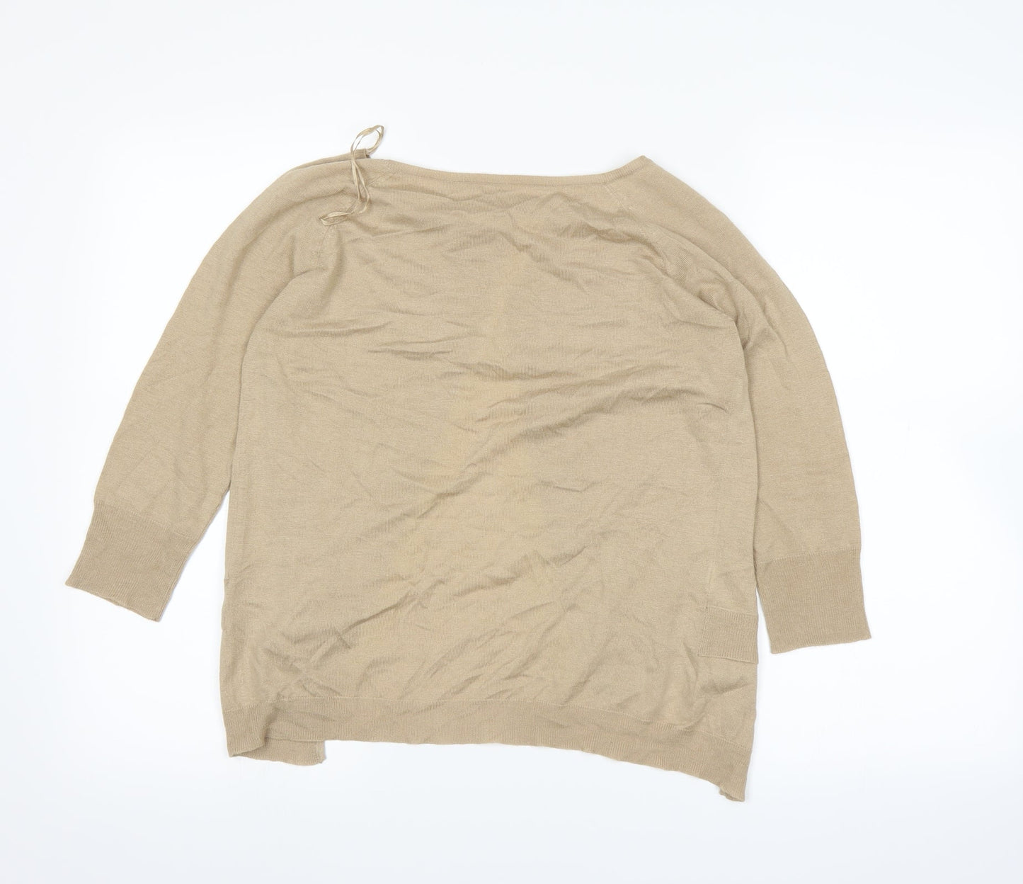 Zara Womens Brown   Basic T-Shirt Size S