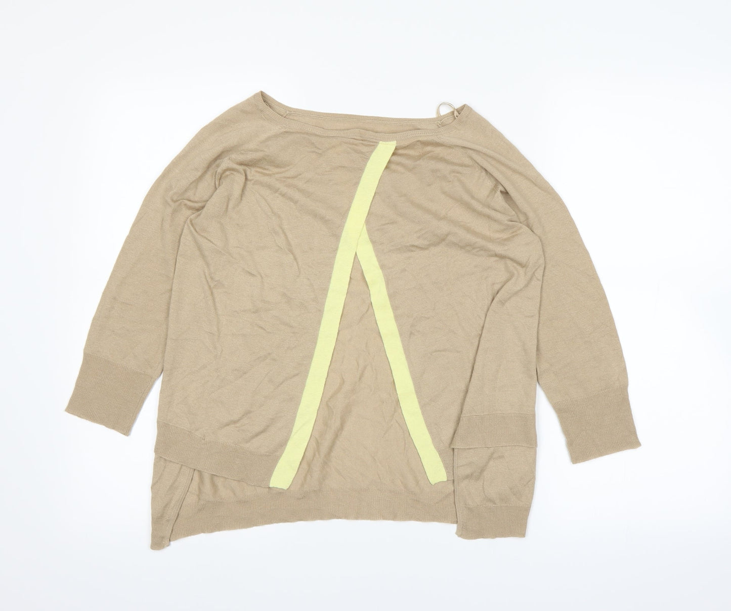 Zara Womens Brown   Basic T-Shirt Size S