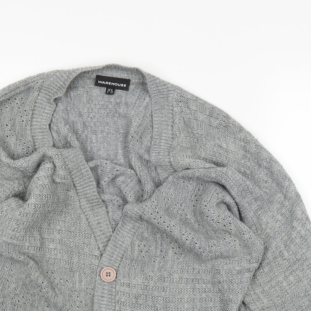 Warehouse Womens Grey   Jacket  Size 8