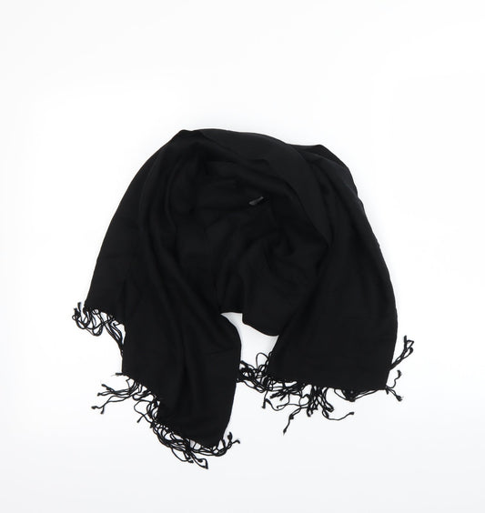 Preworn Womens Black    Scarf