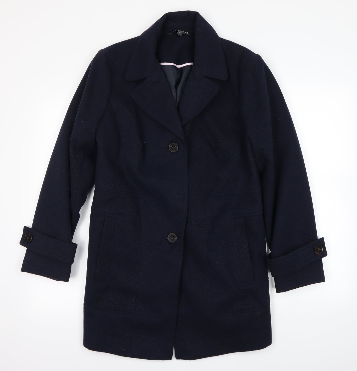 Bonmarché Womens Blue   Jacket Coat Size 12