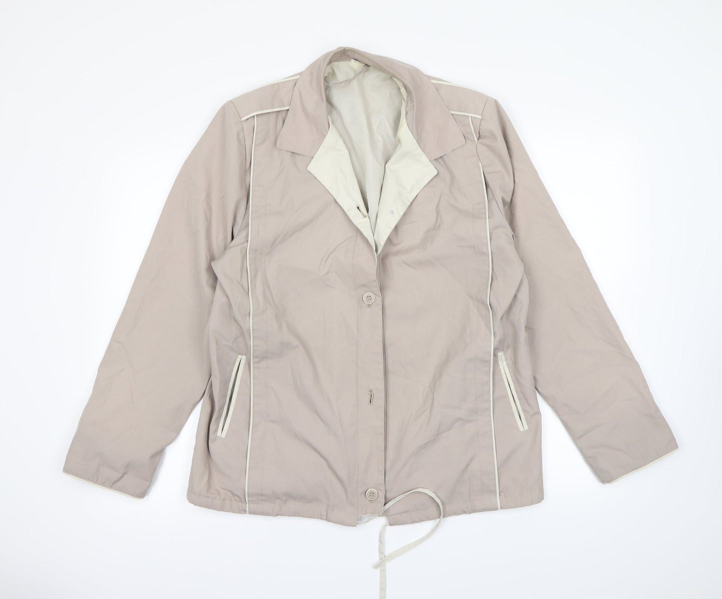 Preworn Womens Pink   Jacket Coat Size 14
