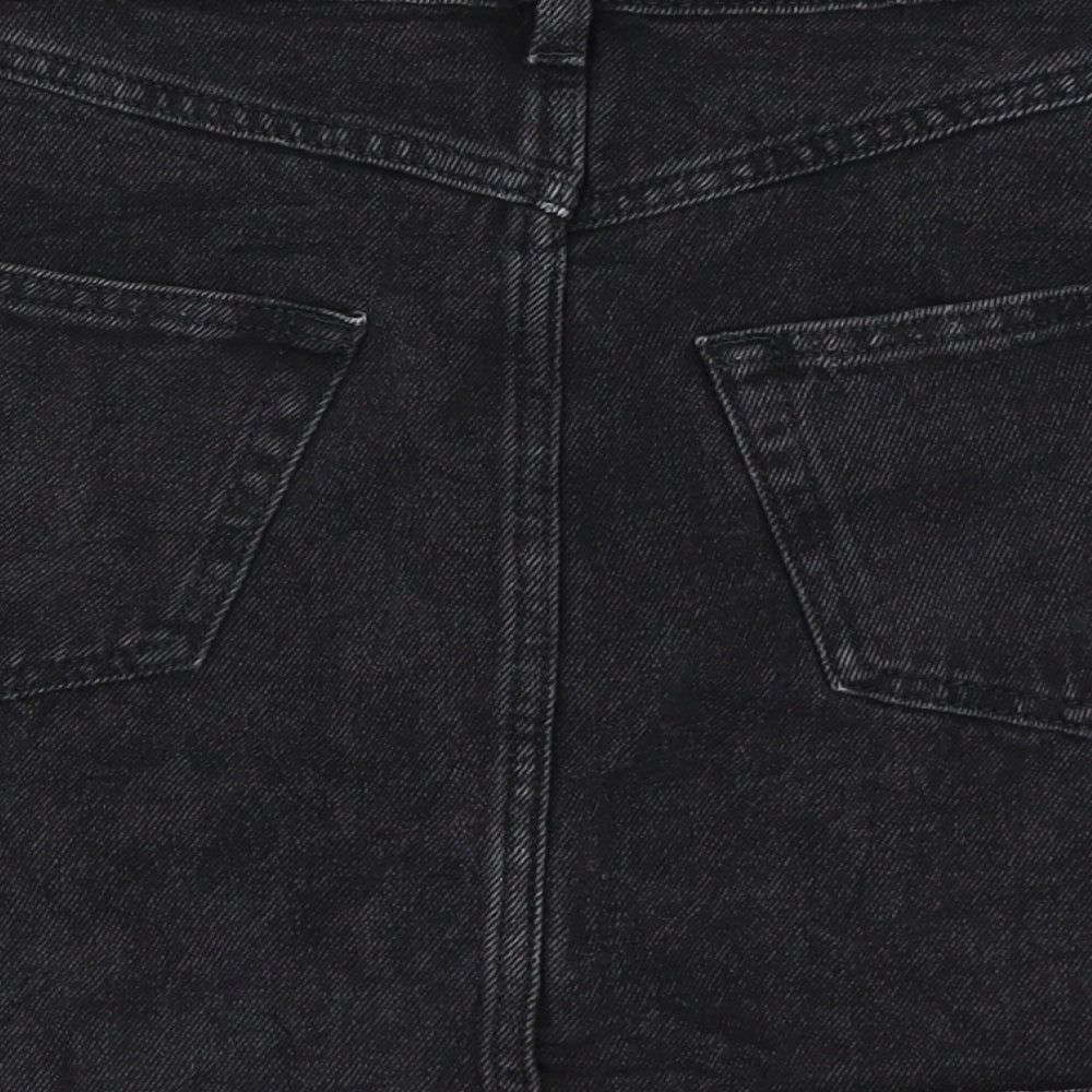 Monki Womens Black   A-Line Skirt Size 26 in