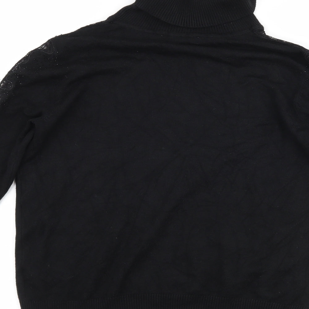 Anthology Womens Black   Pullover Jumper Size 8