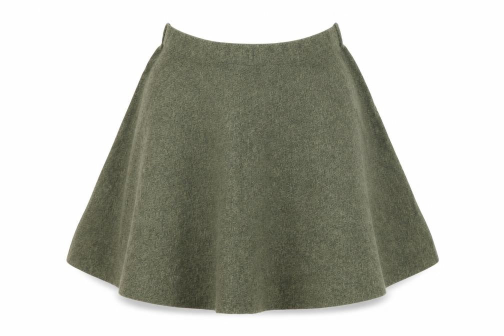 Primark Womens Green   A-Line Skirt Size 10