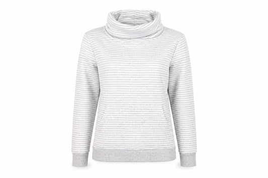 Primark Womens Grey Striped  Pullover Sweatshirt Size XS  - Lounge Wear