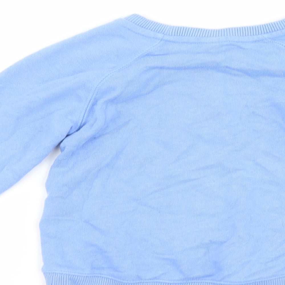 Gap Girls Blue   Pullover Sweatshirt Size 5 Years