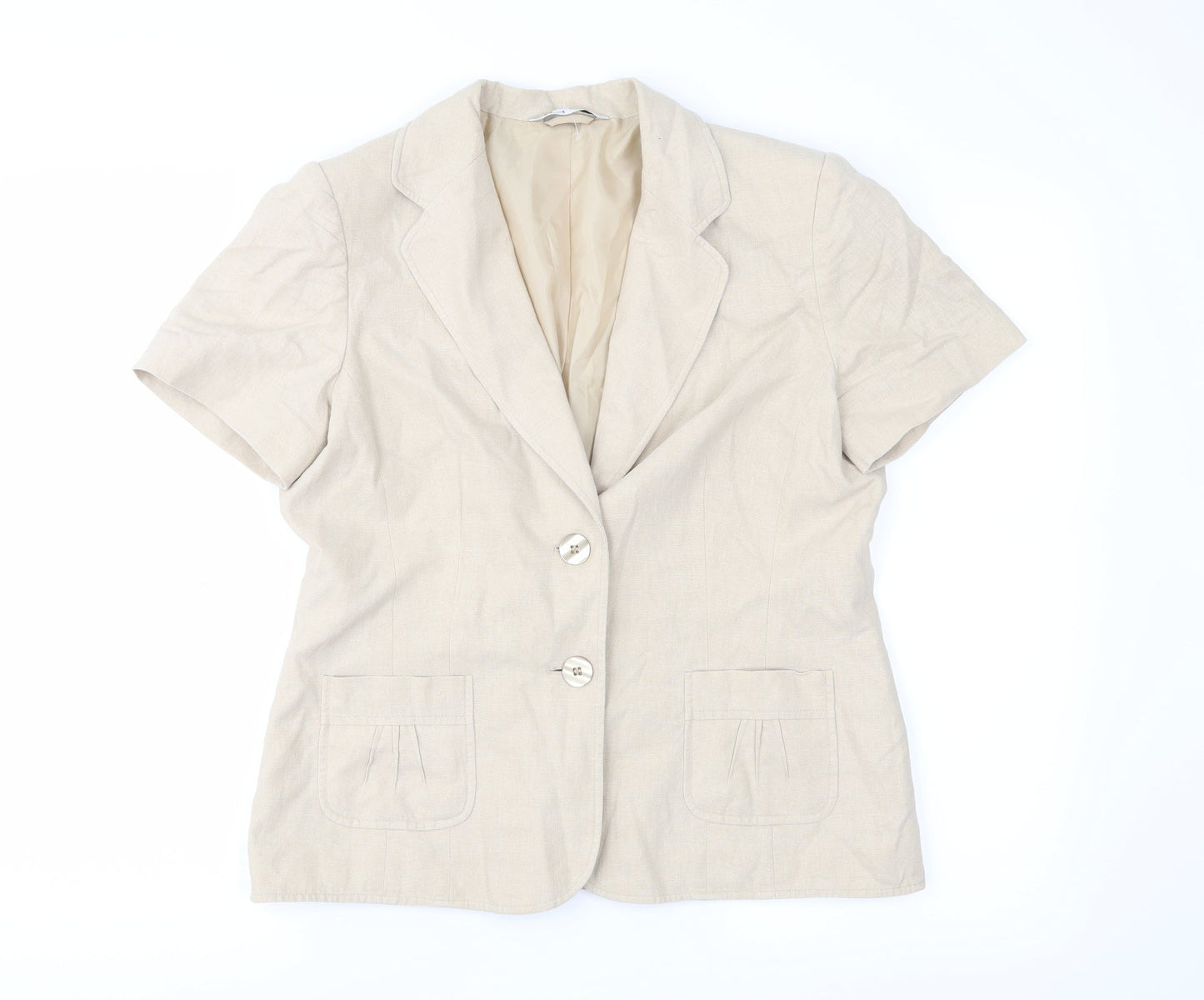 BHS Womens Beige   Jacket  Size 12