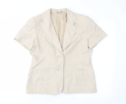 BHS Womens Beige   Jacket  Size 12