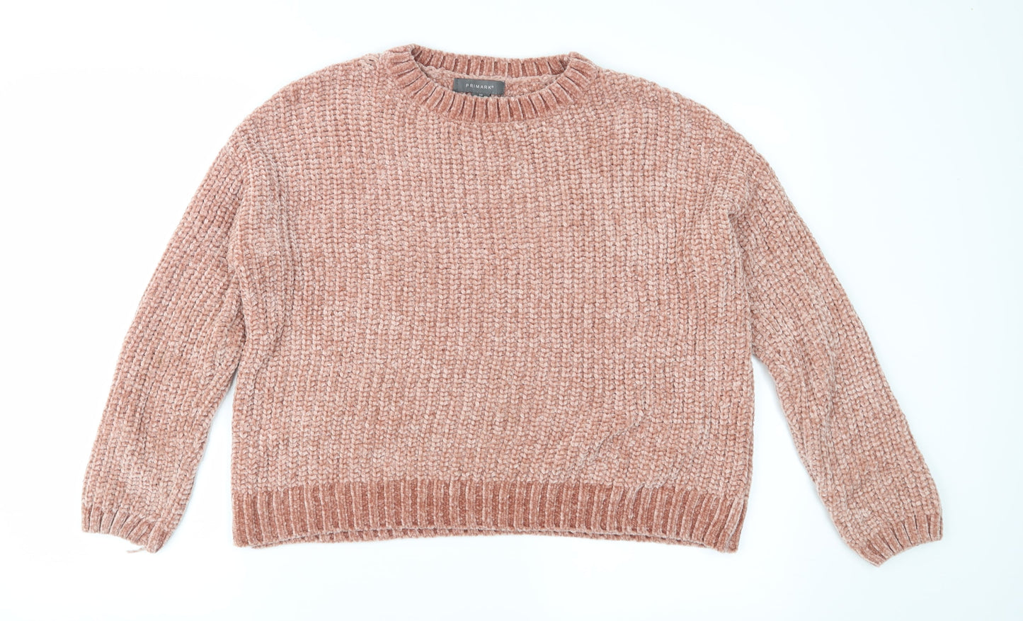 Primark Womens Pink  Knit Pullover Jumper Size XS