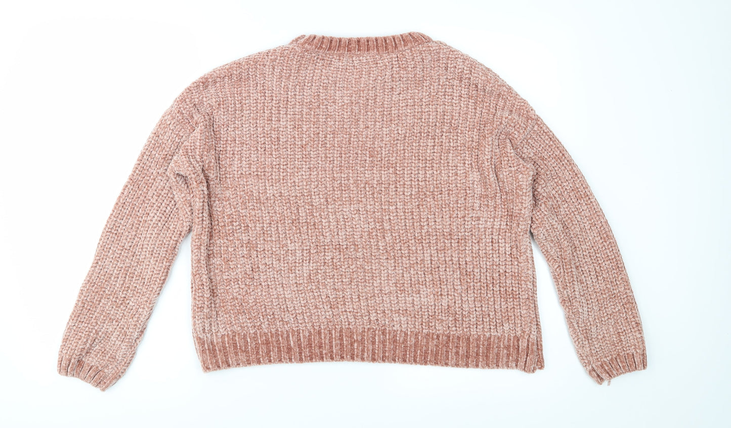 Primark Womens Pink  Knit Pullover Jumper Size XS