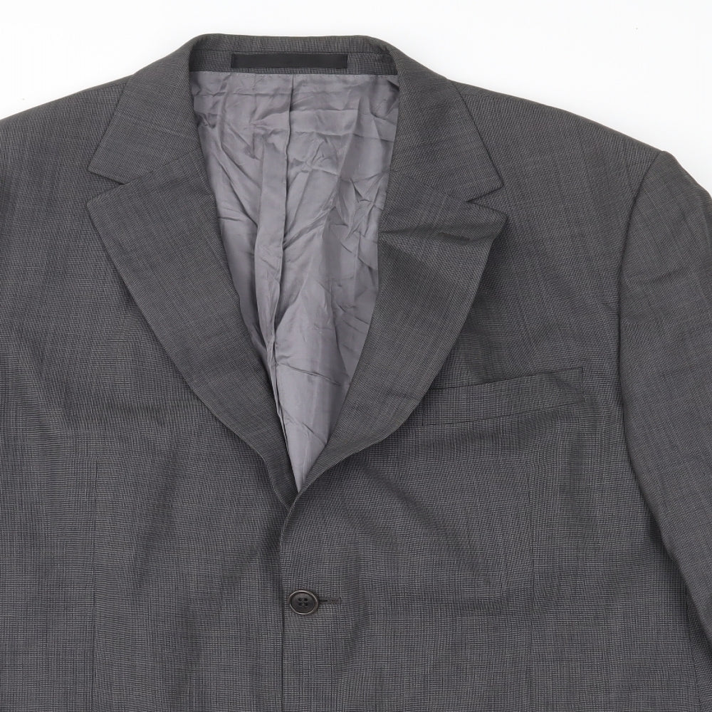 Marks and Spencer Mens Grey   Jacket Suit Jacket Size 44