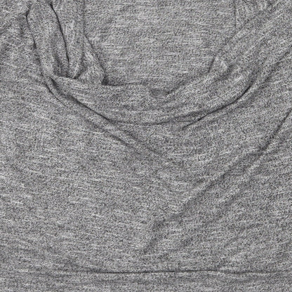 Brand and care label for Atmosphere women’s grey basic blouse, size UK 12