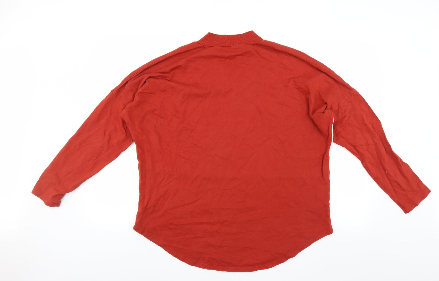 Select Womens Brown   Pullover Sweatshirt Size 16  - rust coloured