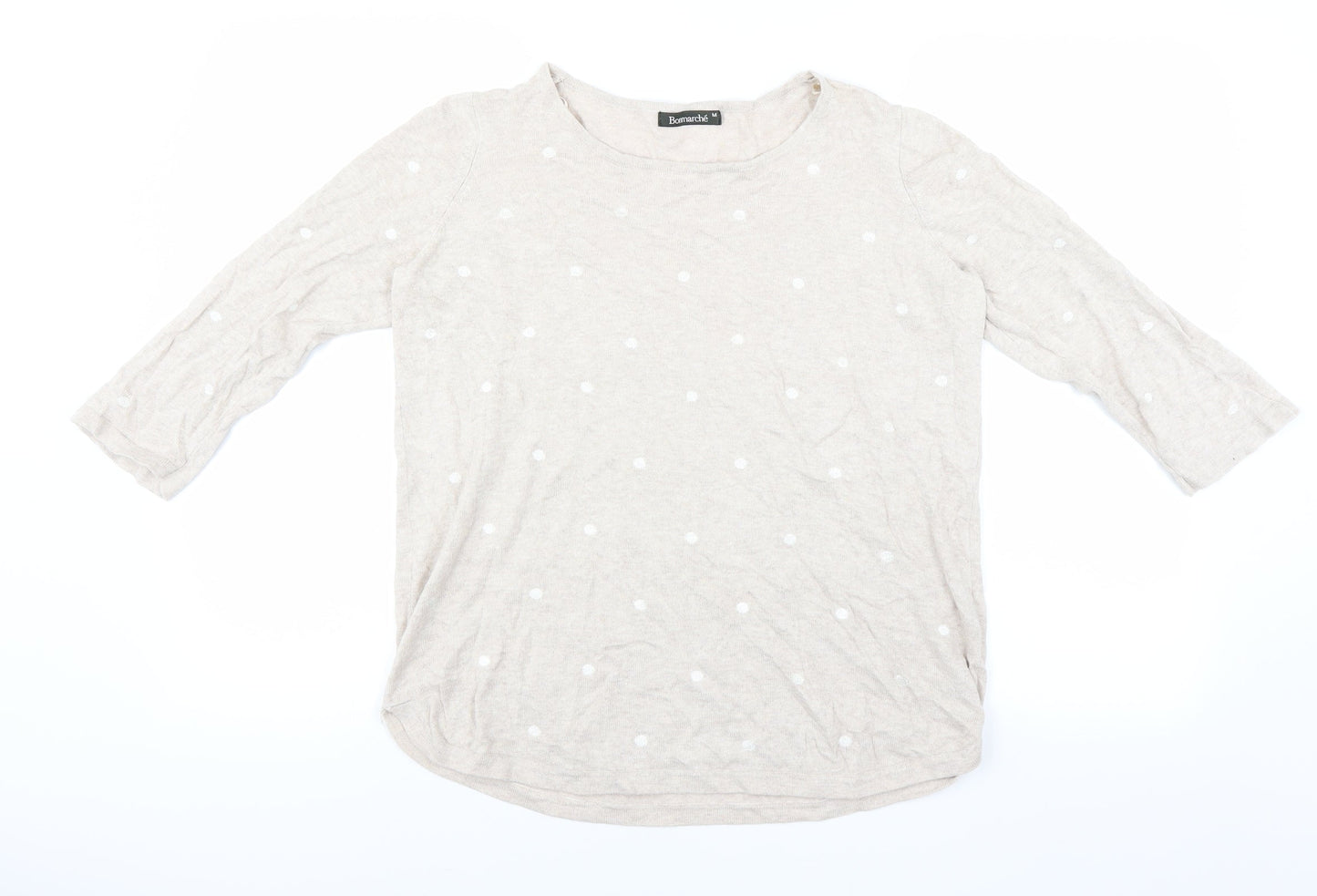 Le Bon Marché Womens Beige   Pullover Jumper Size M