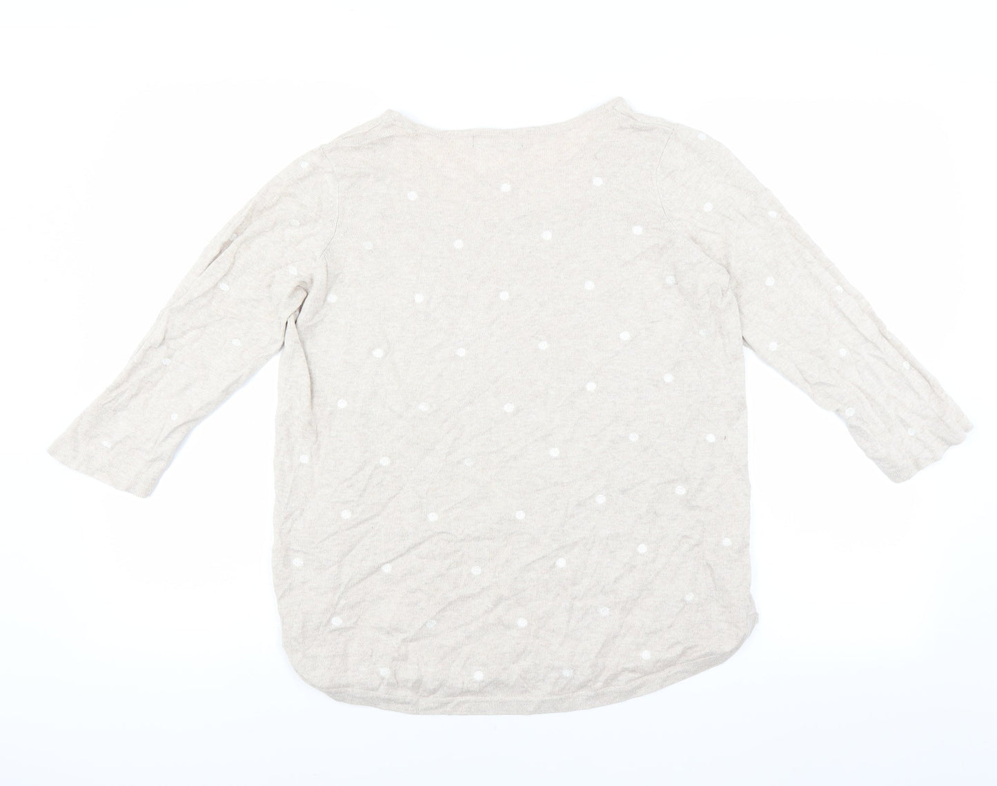 Le Bon Marché Womens Beige   Pullover Jumper Size M