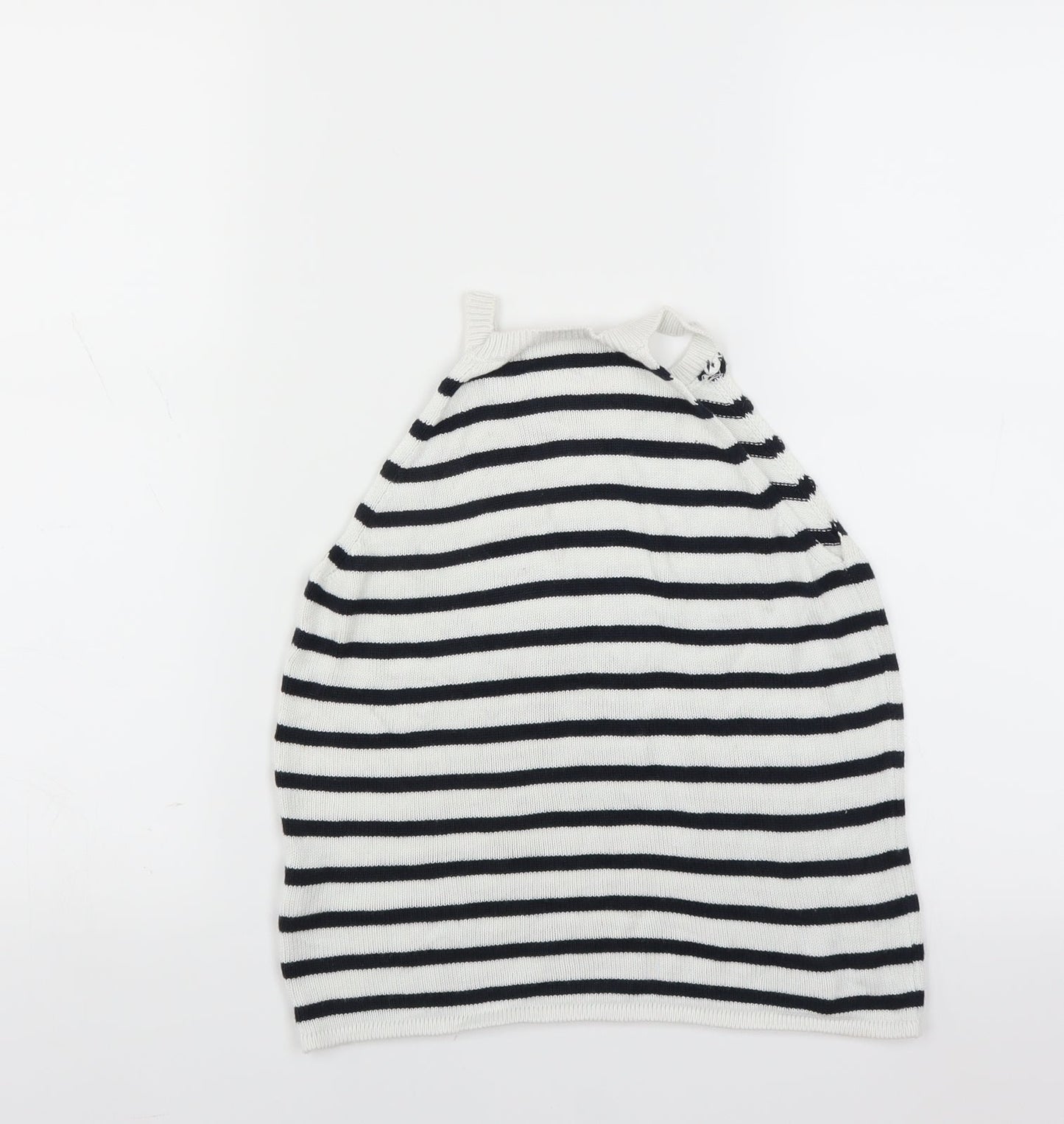 Primark Womens Blue Striped  Pullover Jumper Size 8