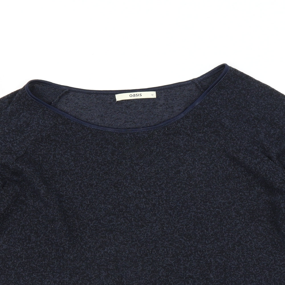Oasis Womens Blue   Pullover Jumper Size M