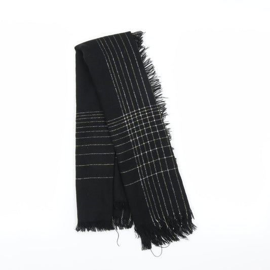 Preworn Womens Black    Scarf