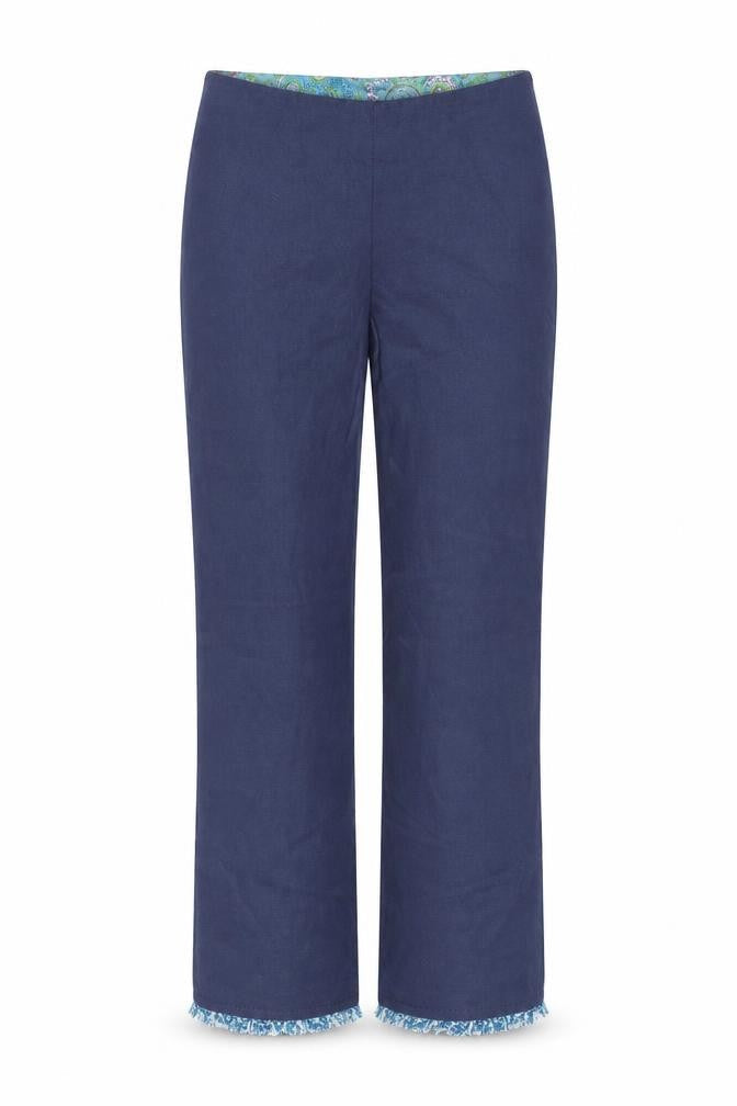 Dorothy Perkins Womens Blue   Trousers  Size 12 L24 in