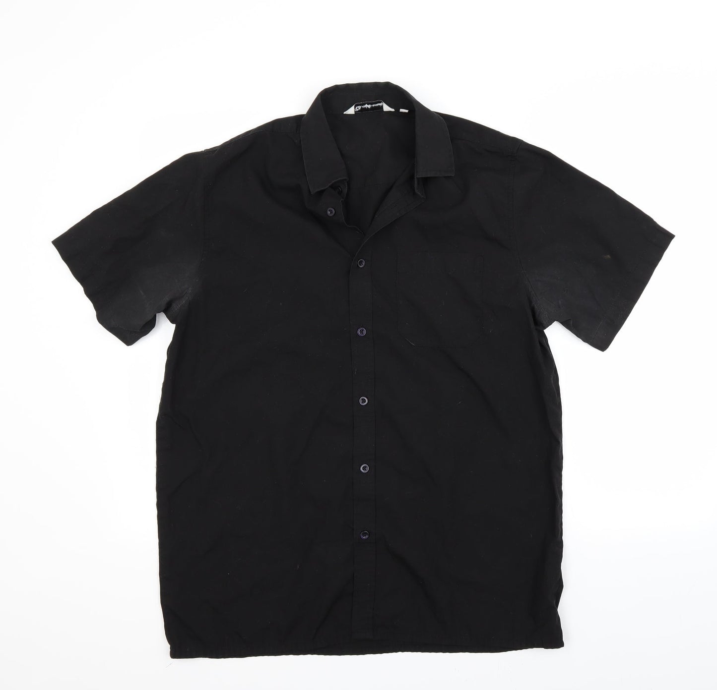 Preworn Mens Black    Dress Shirt Size 15.5