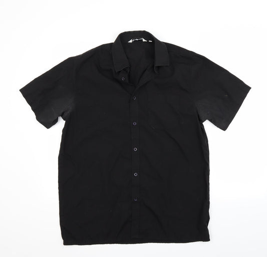Preworn Mens Black    Dress Shirt Size 15.5