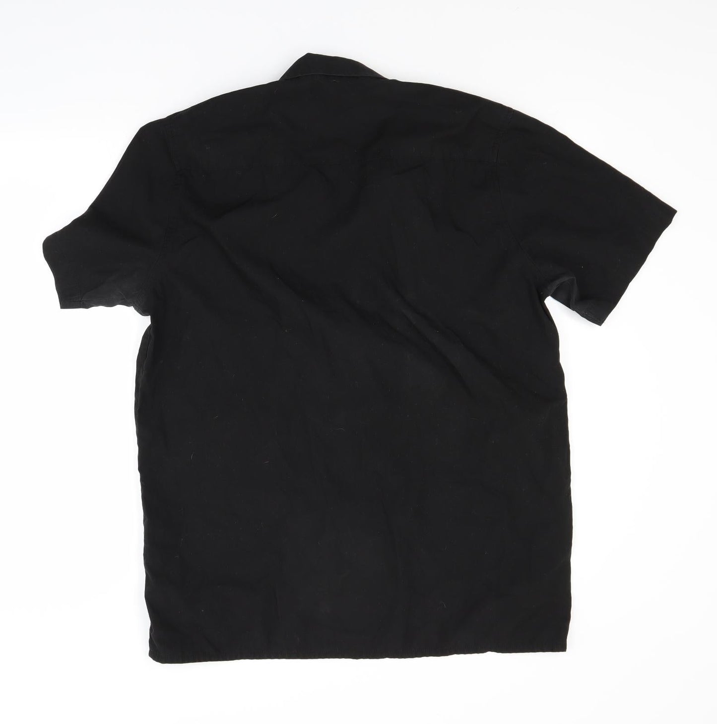 Preworn Mens Black    Dress Shirt Size 15.5