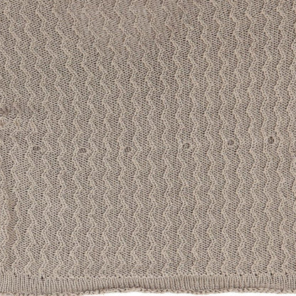 Brand and care label for west one women’s brown jumper, size UK 8