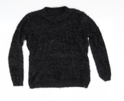 Back view of Preworn women’s black jumper, size S