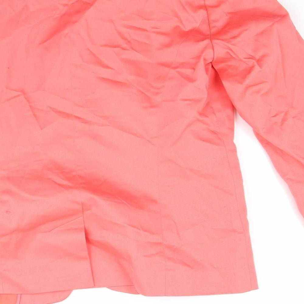 Select Womens Red   Jacket Coat Size 8