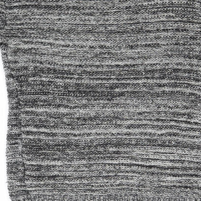 Brand and care label for Cherry Couture women’s grey jumper, size S