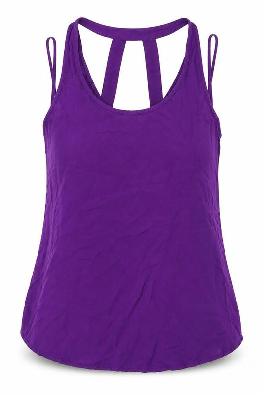 New Look Womens Purple   Basic Tank Size 8