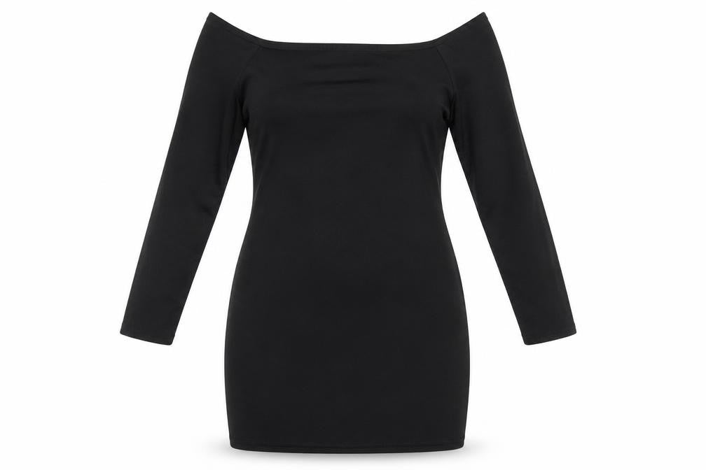 PRETTYLITTLETHING Womens Black   Shirt Dress  Size 10