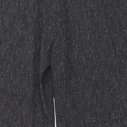 Brand and care label for Next women’s grey trousers, size UK 12, 29-inch leg