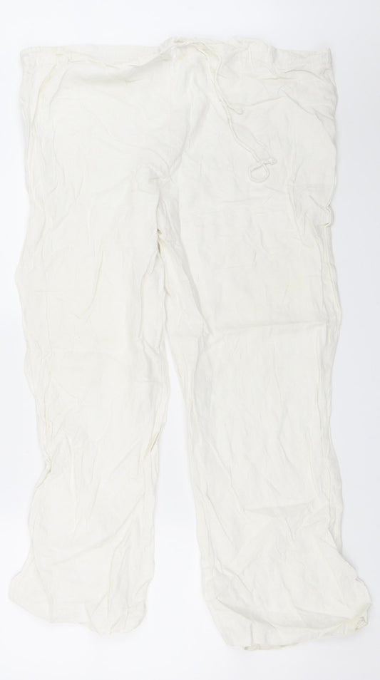 Moda Mothercare Womens Ivory   Trousers  Size 14 L28 in