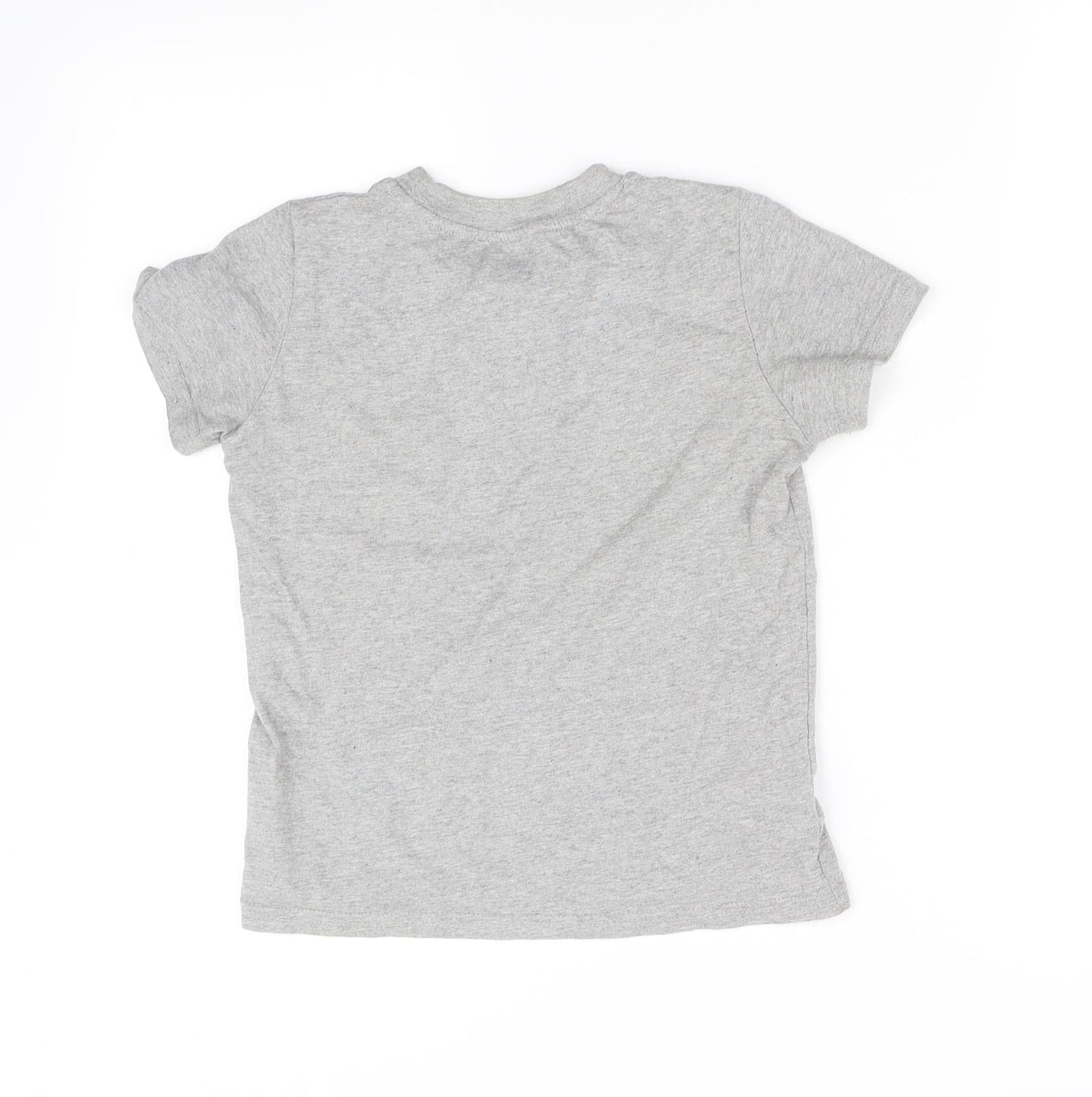 pre worn Boys Grey   Basic Polo Size 7-8 Years