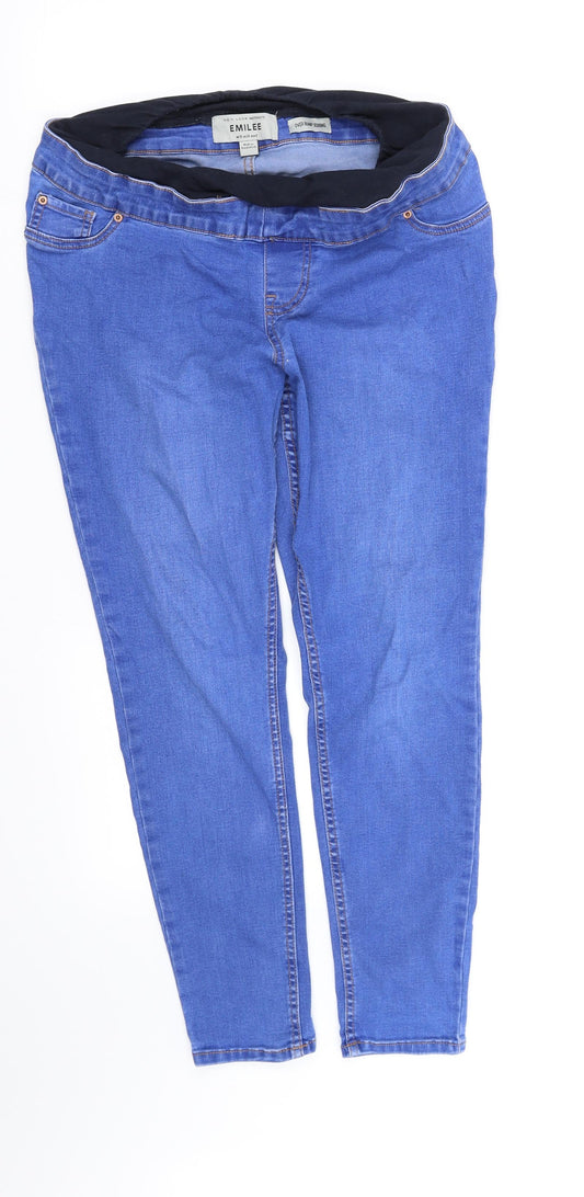 pre worn Womens Blue   Straight Jeans Size 10 L28 in