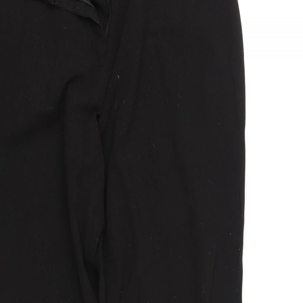 trutex Womens Black Paisley  Trousers  Size 30 in L31 in