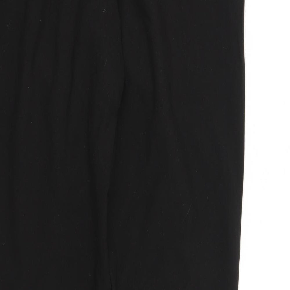trutex Womens Black Paisley  Trousers  Size 30 in L31 in