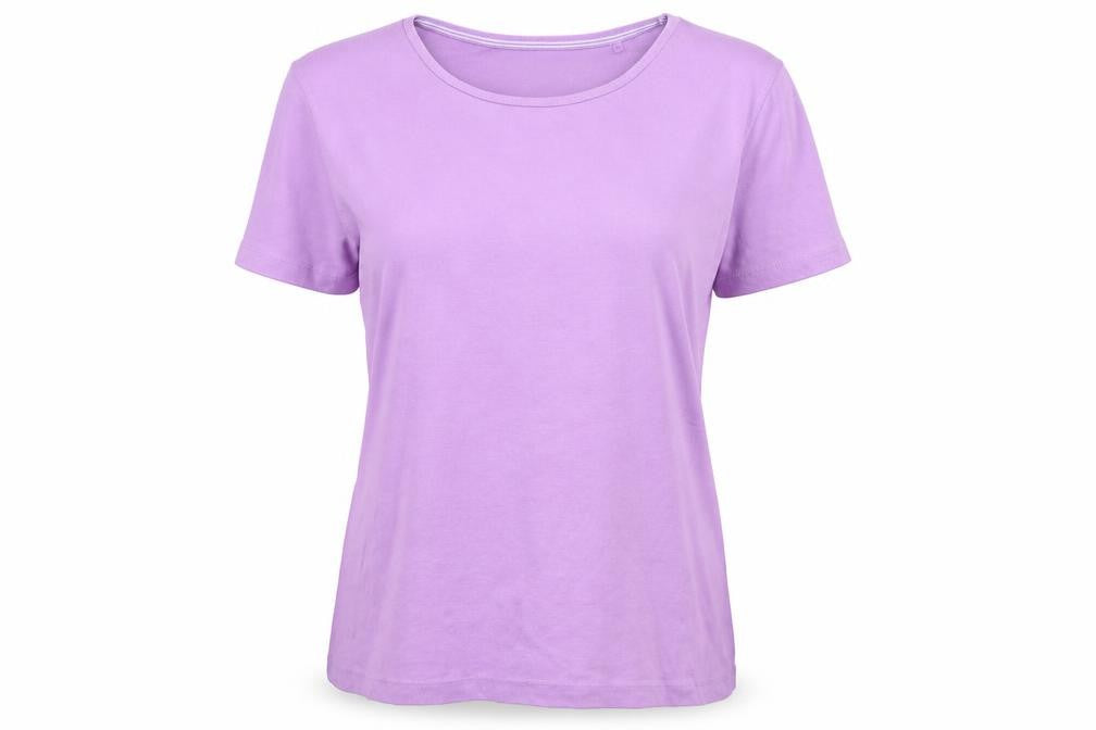 Bonmarché Womens Purple Basic T-Shirt Size M