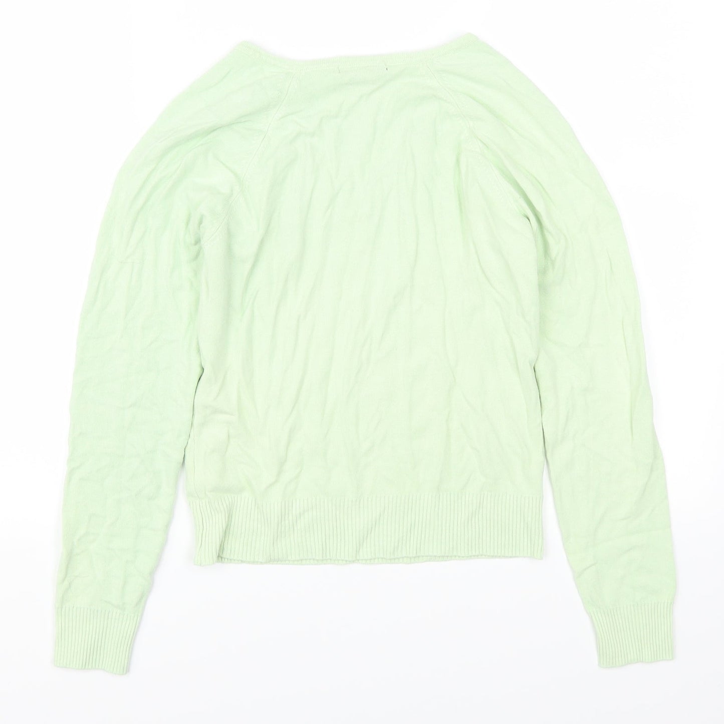 H&M Womens Green   Pullover Jumper Size S