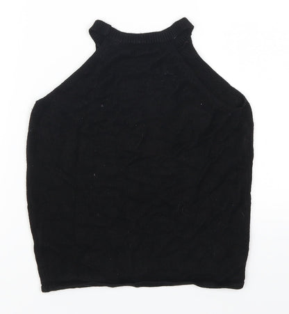 Back view of Atmosphere women’s black basic tank, size UK 6