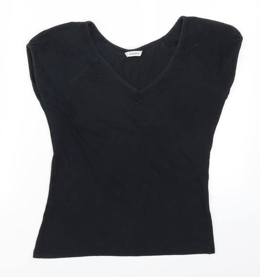 Ppaya Womens Black   Basic T-Shirt Size 12