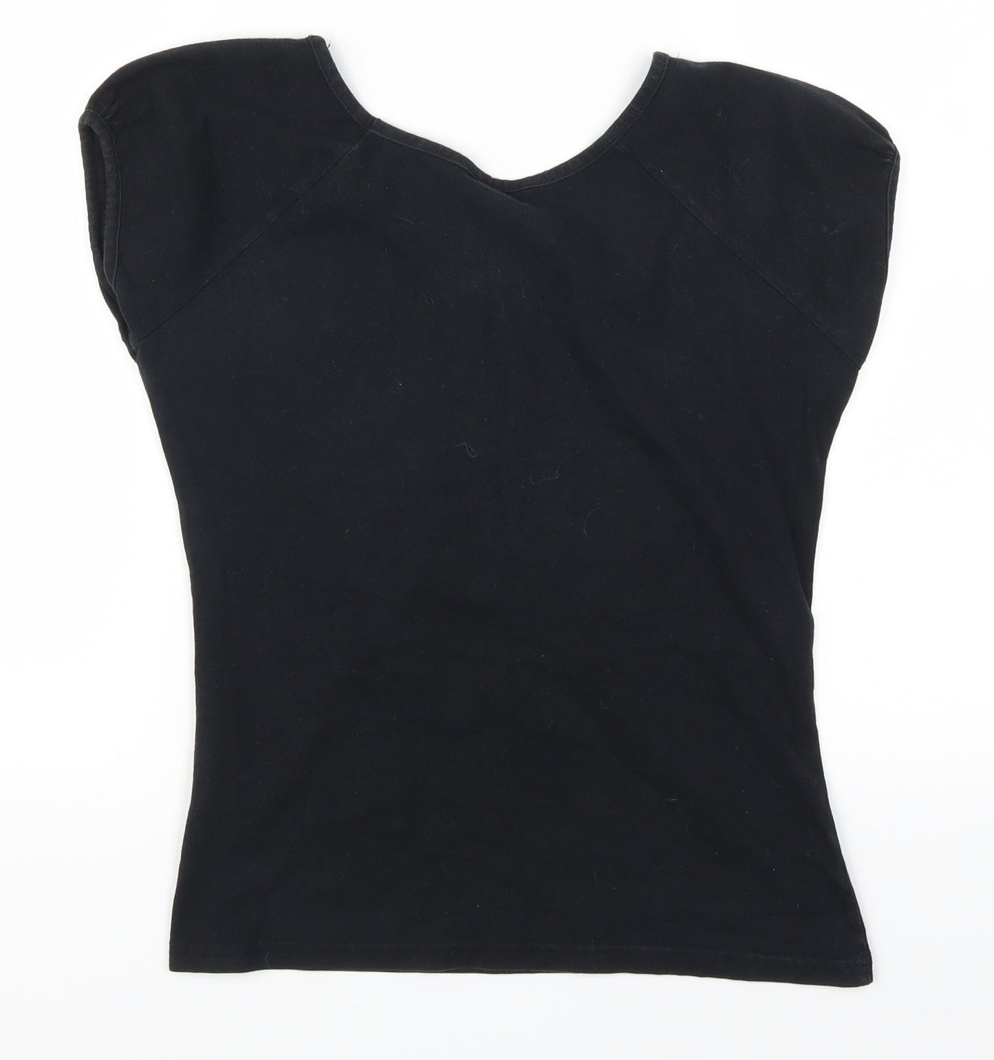 Ppaya Womens Black   Basic T-Shirt Size 12