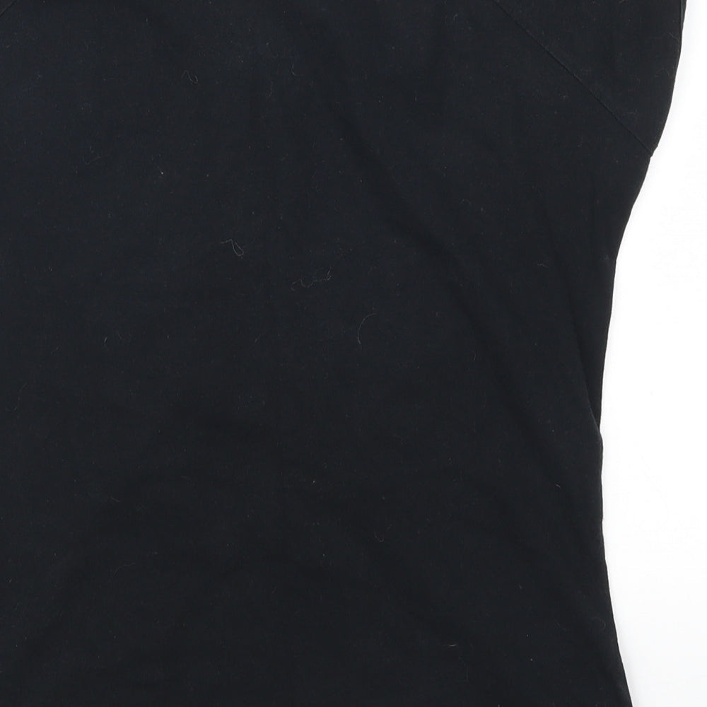 Ppaya Womens Black   Basic T-Shirt Size 12