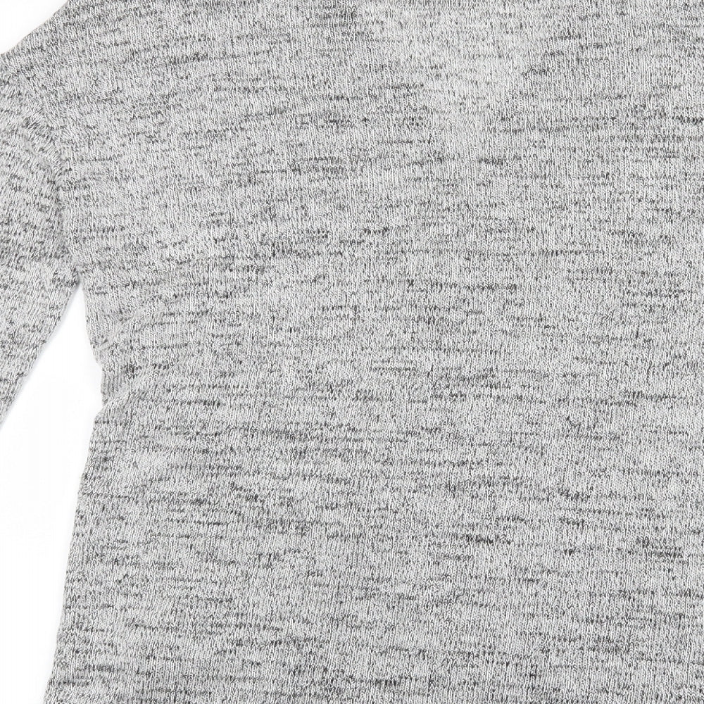 H&M Womens Grey   Cardigan Jumper Size S